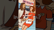 Thumbnail for 🌊 Jesus Saves Red Rose at Sea 🚨 #jesus #jesuschrist #jesuslovesyou | Jesus BYS