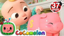 Thumbnail for Piggy Bank Song + More Nursery Rhymes & Kids Songs - CoComelon