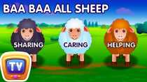 Thumbnail for Baa Baa Black Sheep - The Joy of Sharing! | ChuChu TV Nursery Rhymes & Kids Songs