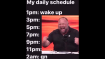 Thumbnail for My daily schedule | FunnyMemeSpot