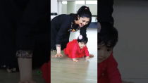 Thumbnail for ITS A BEAUTIFUL DAY TO BE 10 MONTHS OLD❤️I LOVE YOU ನನ್ನಮ್ಮ ❤️ | Aditi Prabhudeva #Shorts | Aditi Prabhudeva