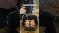 Thumbnail for HONEY GARLIC CHICKEN WINGS - air fryer & oven friendly recipe 😍 | TIFFYCOOKS