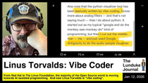 Thumbnail for Linus Torvalds: Vibe Coder | The Lunduke Journal