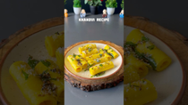 Thumbnail for Viral Khandvi Recipe #shorts #recipe #khandvi #snacks | khana peena recipe