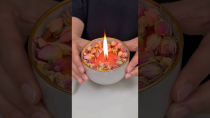 Thumbnail for Mumu tavada erit | Melt the Candle                   #candle #diy #busezeynep | Buse Zeynep