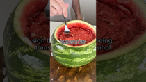 Thumbnail for DAY 2 OF TURNING WATERMELON INTO WINE | Golden Hive Mead