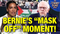 Thumbnail for Bernie Has Pro-Palestine Protester ARRESTED At Bernie/AOC Rally! | The Jimmy Dore Show