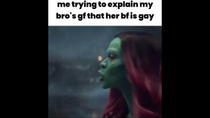 Thumbnail for me trying to explain to my bro’s gf that her bf is gay | FunnyMemeSpot