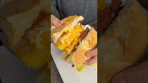 Thumbnail for The BACON EGG & CHEESE from El Castillo De Jagua in the Lower East Side! 🥓🍳🧀🥖🤤 #DEVOURPOWER | Devour Power TV