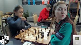 Thumbnail for Pinkamena (1751) vs WFM Fatality (2028). Chess Fight Night. Blitz | CFN Channel