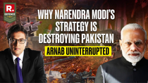 Thumbnail for Arnab Uninterrupted: How Modi’s Strategy Is Destroying Pakistan & Its Terror Cabals | Republic World