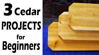 Thumbnail for 3 Easy Cedar Projects That Look Professional (for Beginners) | Specific Love Creations