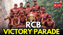 Thumbnail for LIVE RCB Victory Parade: Watch Royal Challengers Bengaluru IPL 2025 Win Celebrations | Virat Kohli