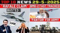 Thumbnail for Indian Defence Updates : Rafale Claim Busted,BMD-2 Fast Tracked,Pantsir for Army,F-35A offer June