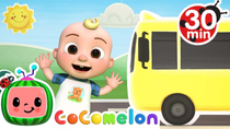 Thumbnail for The Wheels on the Bus Dance | CoComelon Nursery Rhymes & Kids Songs - Dance Party
