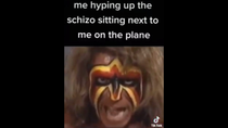 Thumbnail for me hyping up the schizo sitting next to me on the plane | FunnyMemeSpot Backup