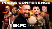 Thumbnail for BKFC ITALY PRESS CONFERENCE | LIVE! | Bare Knuckle Fighting Championship