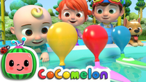 Thumbnail for Balloon Boat Race | @CoComelon Nursery Rhymes & Kids Songs | Cocomelon - Nursery Rhymes