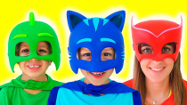 Thumbnail for Vlad became a masked superheroes and help friends | Vlad and Niki