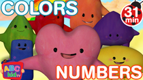 Thumbnail for Color Song and Numbers Song | CoComelon Nursery Rhymes & Kids Songs | Cocomelon - Nursery Rhymes