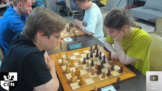 Thumbnail for How to break through enemy defenses? Smiley (1689) vs Pinkamena (1789). Chess Fight Night. Blitz | CFN Channel