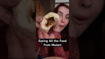 Thumbnail for Eating all the food from Mulan! #foodie #mulan #chinesefood #eating #nycfood #disney #shorts | KarissaEats