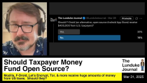 Thumbnail for Should Taxpayer Money Fund Open Source? | The Lunduke Journal