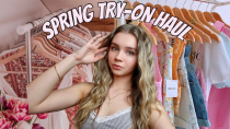 Thumbnail for SPRING AMAZON TRY ON HAUL~tops, shorts, pjs~ | Angel Polikarpova