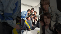 Thumbnail for 【SixTONES】スチール撮影の裏側 #SixTONES #ストスト #よろストお願いします #Shorts | SixTONES