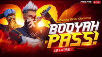 Thumbnail for Grandmaster Live Rank Push Free Fire Telugu  - Munna Bhai is Live  #iQOO #iQOOZ10 | Munna bhai gaming