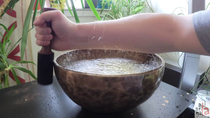 Thumbnail for Singing bowl + water = fun! | Ati Anta-Gata