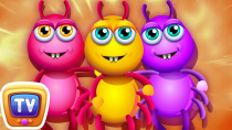 Thumbnail for Incy Wincy Spider Nursery Rhyme With Lyrics - Cartoon Animation Rhymes & Songs for Children | ChuChu TV Nursery Rhymes & Kids Songs