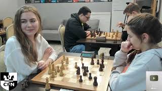 Thumbnail for WFM Fatality (2053) vs Pinkamena (1838). Chess Fight Night. Blitz | CFN Channel