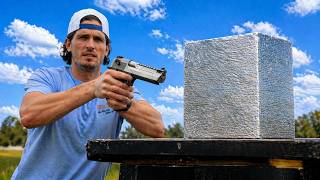 Thumbnail for Can a 100 Pound Block of Lead Stop a 50 Cal Sniper Rifle? | Yee Yee Life