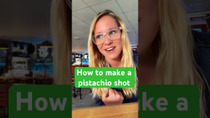 Thumbnail for How to make a pistachio shot #sweetshot #somethingsweet #pistachiolover #bartender | Michelle Kimball