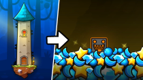 Thumbnail for How to get the SECRET ENDING in The Tower (Geometry Dash 2.2) [April Fools] | GD Colon