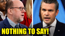 Thumbnail for Reporter Makes Hegseth STAMMER With Question He Can’t Answer | Rebel HQ