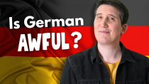 Thumbnail for Is German really "awful"? | RobWords