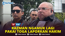 Thumbnail for 🔴Razman Laporkan Hakim Kasus Hotman ke DPR, Sempat Ngamuk di Gedung MA hingga Teramcam Dilaporkan | Tribun Sumsel
