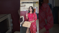 Thumbnail for "New useful kitchen tricks unlocked." 😉🤪🤣 #relatable #comedy #funny #shorts | Radhika Maroo