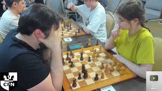 Thumbnail for Tango queens at the table. Black Jack (1954) vs Pinkamena (1760). Chess Fight Night. | CFN Channel