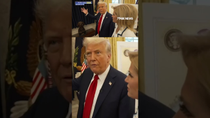 Thumbnail for Trump reveals the Declaration of Independence is now hanging in the Oval Office | Fox News