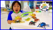 Thumbnail for Ryan's Bug Catching at home Pretend Play and Learn Insect Facts for kids! | Ryan's World