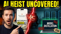 Thumbnail for The Great AI Heist: China's $50 Trick to Copy Anthropic's $200 Million AI | AI Breakdown