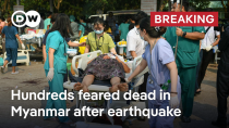 Thumbnail for Rescue efforts underway after Bangkok building collapse as quake shakes Southeast Asia | DW News