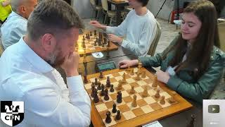 Thumbnail for Leontyev I. (1609) vs Pinkamena (1788). Chess Fight Night. Blitz | CFN Channel