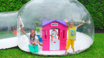 Thumbnail for Vlad and Niki build inflatable house and more funny stories for kids | Vlad and Niki