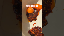 Thumbnail for Chili oil fried eggs 🍳🌶️ | Ms Shi and Mr He