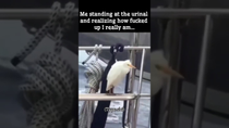 Thumbnail for Me standing at the urinal and realizing how f***ed up I really am... | FunnyMemeSpot Backup