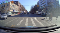 Thumbnail for Nissan vs Pedestrians in Crosswalk